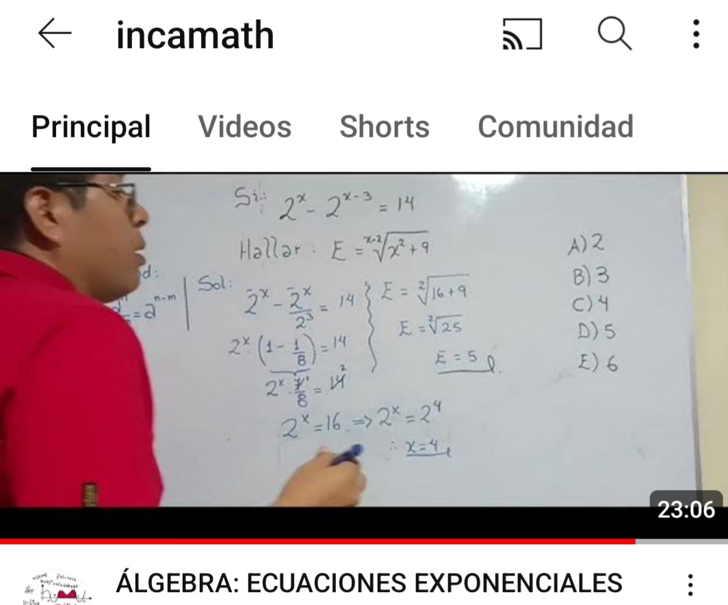 Clases virtuales de MATEMÁTICA FÍSICA QUÍMICA dicta 2do puesto San Marcos